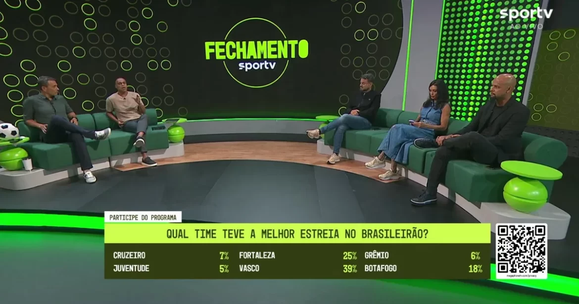 Jogadores do Fortaleza comemoram gol contra o Fluminense na primeira rodada do Brasileirão 2025.